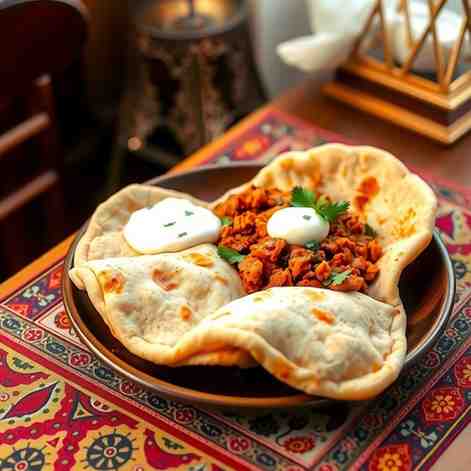 Home Cooked Indian Meals - Chole Bhature Recipe